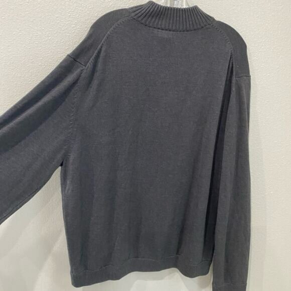 Men’s sweater, gray pull over extra large - Picture 3 of 6